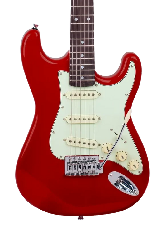 SX ¾ Size Electric Guitar - Candy Apple Red