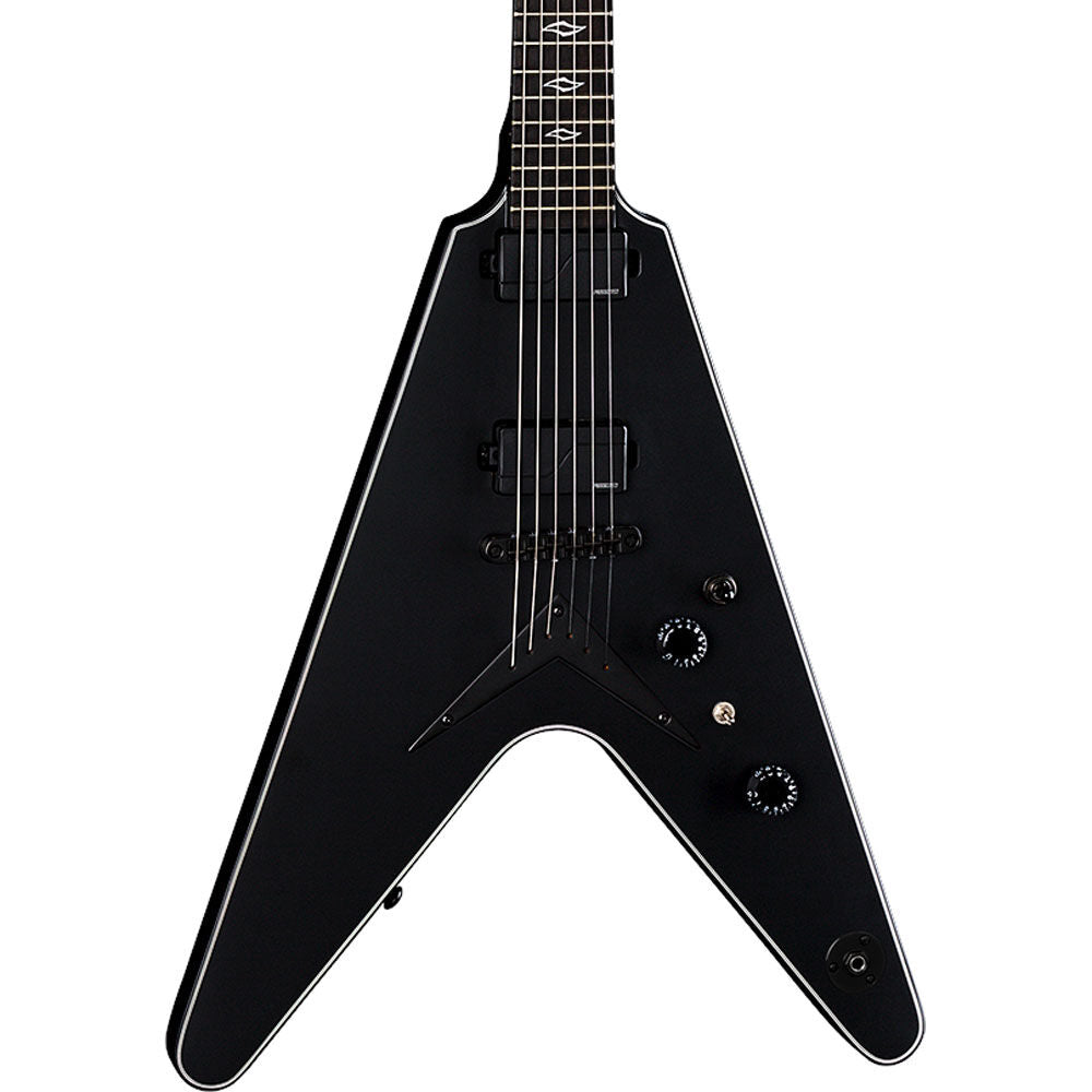 Dean V Select Fluence Electric Guitar - Black Satin