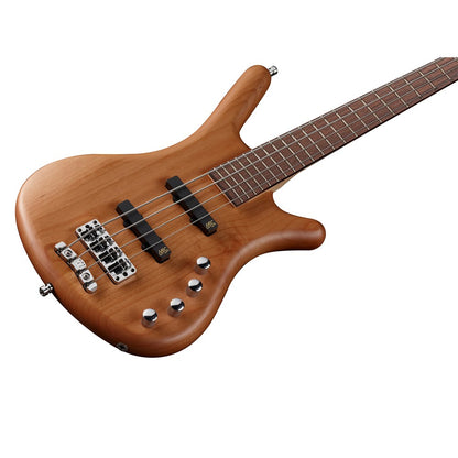 Warwick TeamBuilt Pro Series Corvette Ash 4-String Bass - Natural Transparent Satin