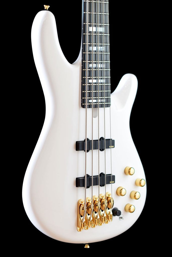 Yamaha BBNE2W Nathan East Bass Guitar - White