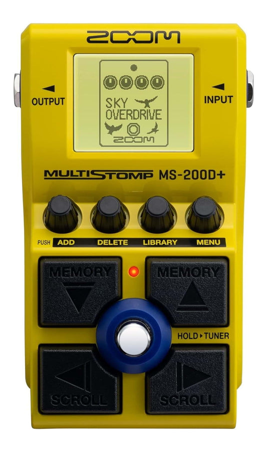 Zoom MS-200D+ MultiStomp Guitar Pedal