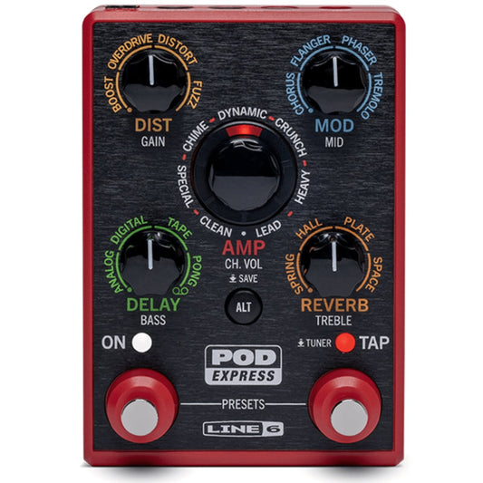 Line 6 Pod Express Guitar Multi-effects Pedal
