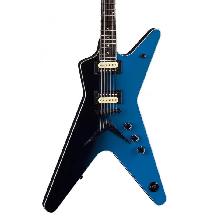 Dean ML 79 Duncans Black Blue Fade Electric Guitar