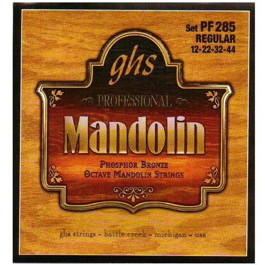 GHS PF285 Octave Mandolin Phosphor Bronze Strings 12-44