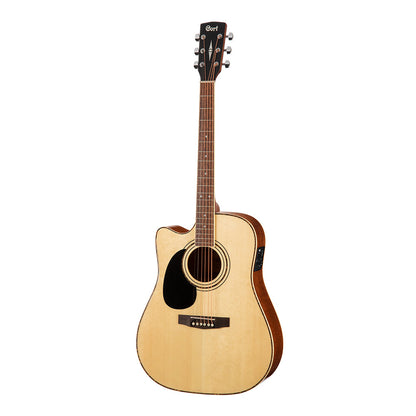 Cort AD880CE - Dreadnought - Satin Natural - Left Handed