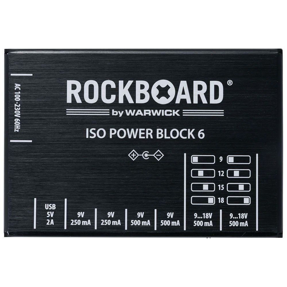 RockBoard ISO Power Block V6 IEC Multi Power Supply