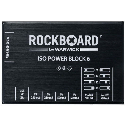 RockBoard ISO Power Block V6 IEC Multi Power Supply