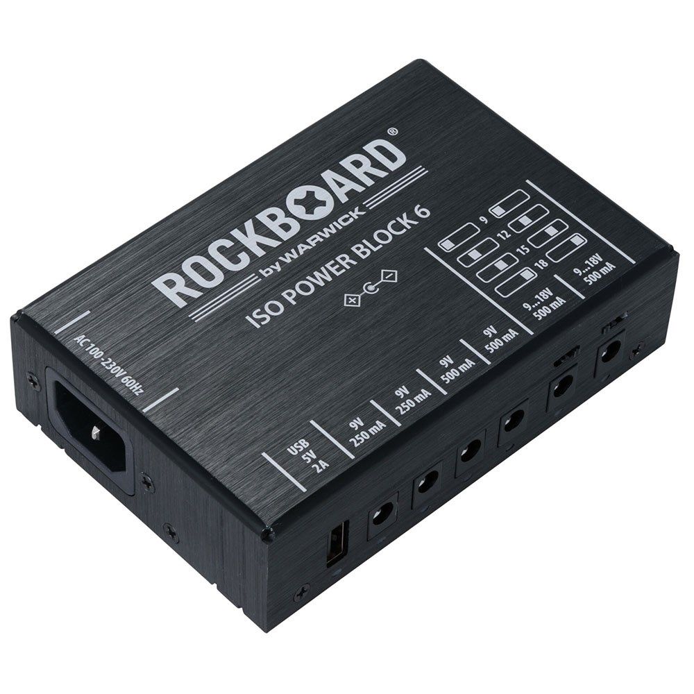RockBoard ISO Power Block V6 IEC Multi Power Supply