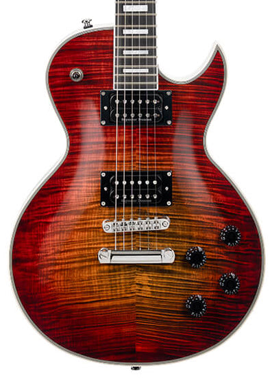 Cort CR300 Deluxe Electric Guitar - Flaming Burst