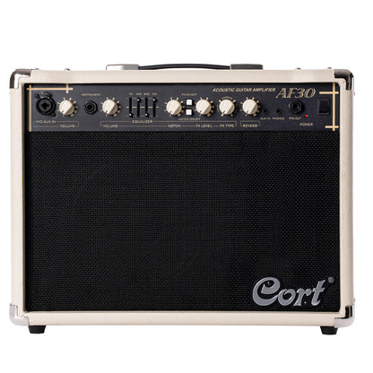 Cort AF30 30 Watt Acoustic Guitar Amplifier - Ivory
