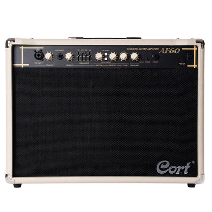Cort AF60 60 Watt Acoustic Guitar Amplifier - Ivory