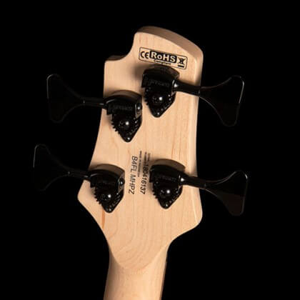 Cort B4FL MHPZ Fretless Bass - Open Pore Sunburst