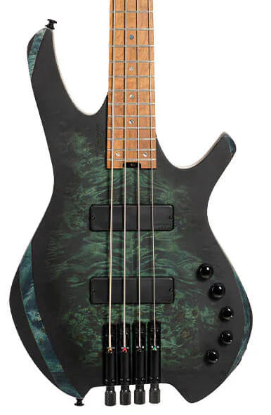 Cort Space 4-String Electric Bass - Star Dust Green - B-Stock