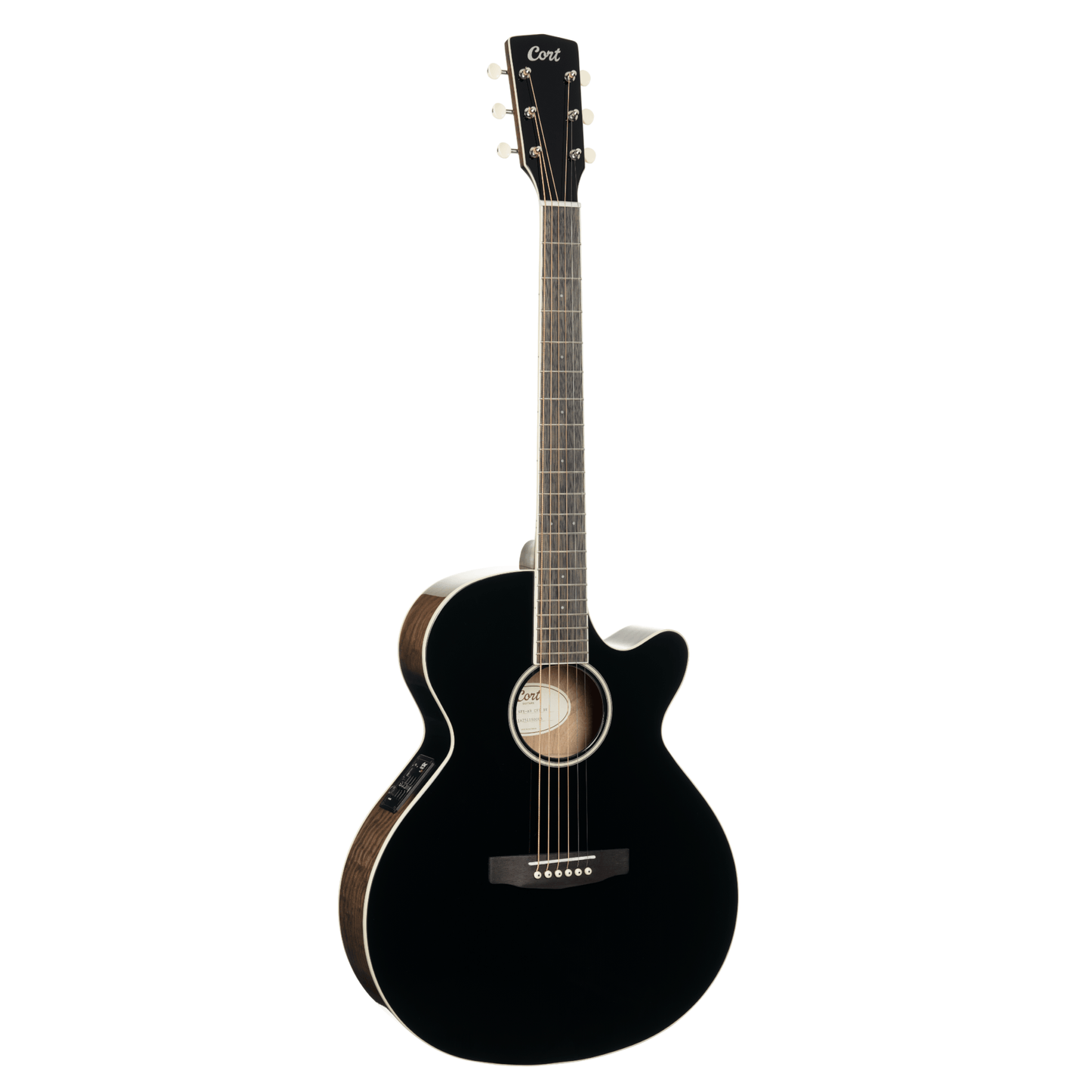 Cort Exotic-SFX Acoustic Guitar - Ash - Black