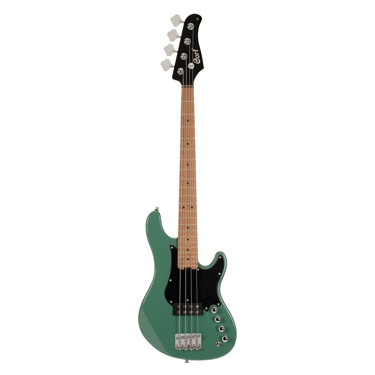 Cort GB Short Scale Bass - Forest Green