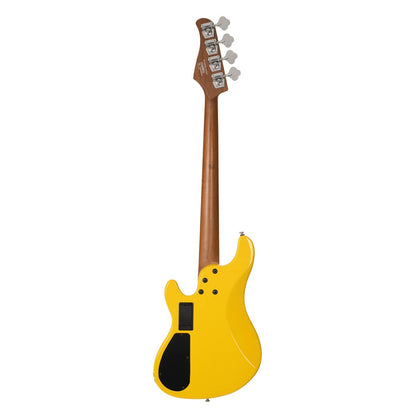 Cort GB Short Scale Bass - Yellow Crush