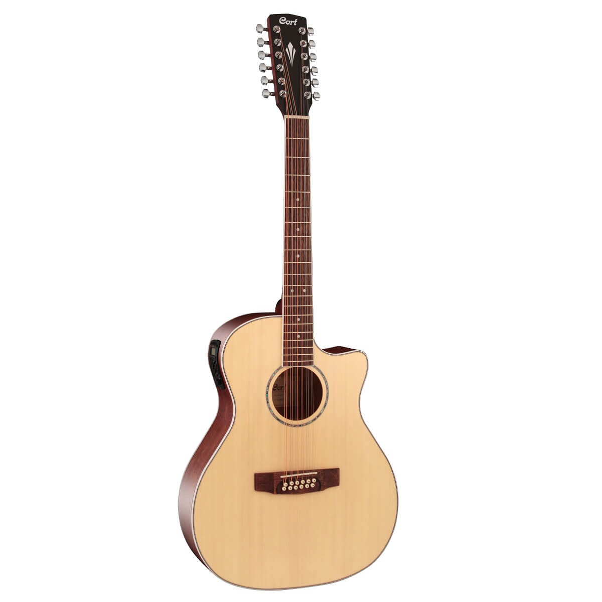 Cort GA-MEDX 12-String Grand Regal Open Pore Acoustic Guitar