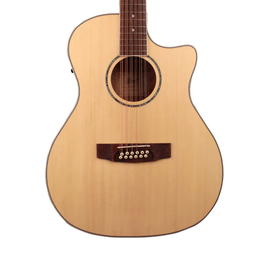 Cort GA-MEDX 12-String Grand Regal Open Pore Acoustic Guitar