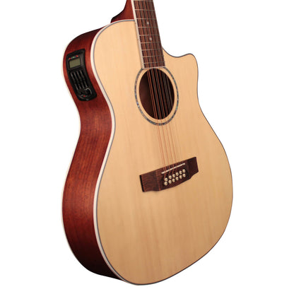 Cort GA-MEDX 12-String Grand Regal Open Pore Acoustic Guitar
