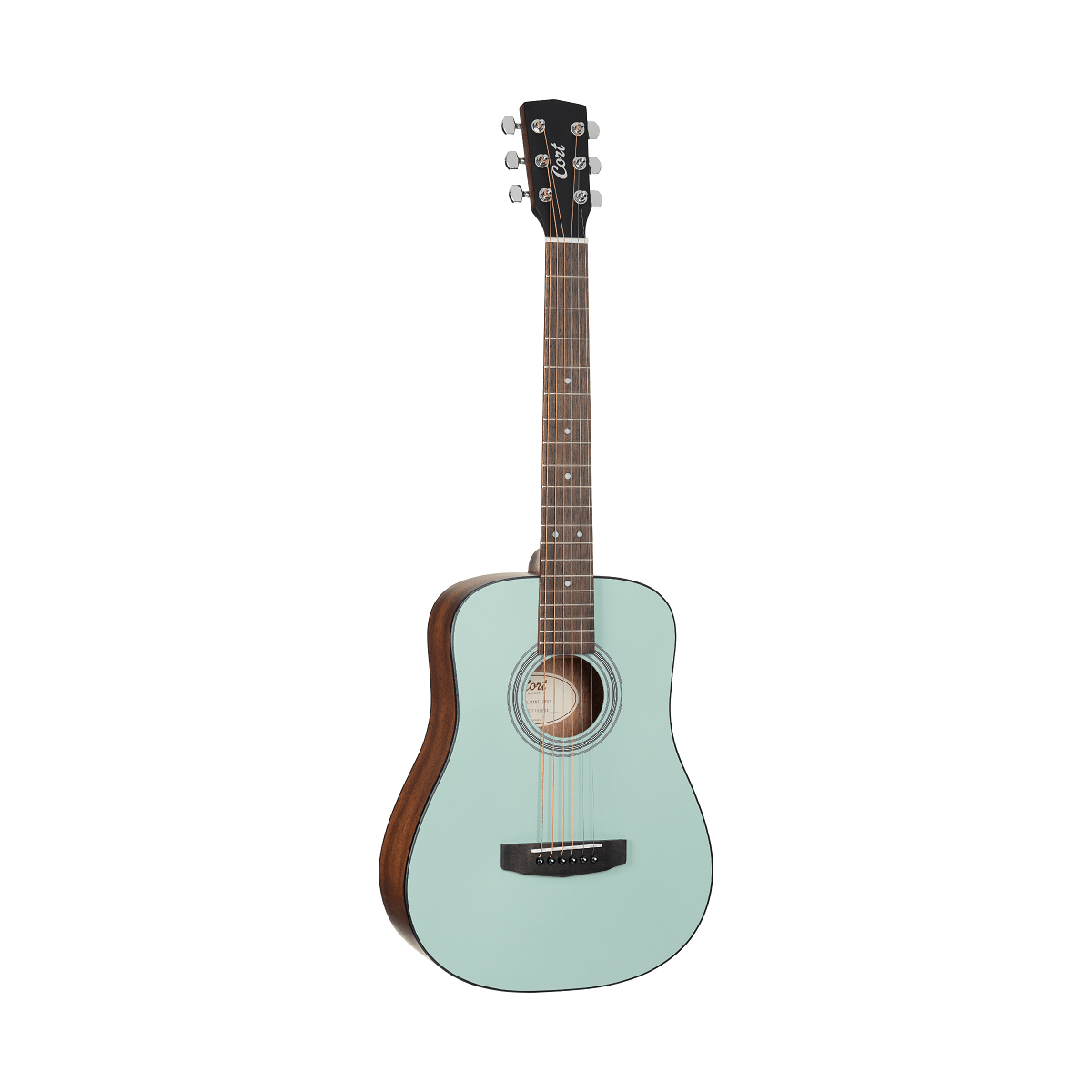 Cort Standard AD Mini Dreadnought - Open Pore Mint Green