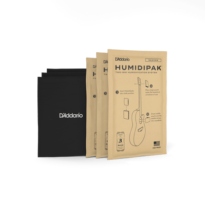D'Addario Humidipak Maintain Two-way Humidity Control System