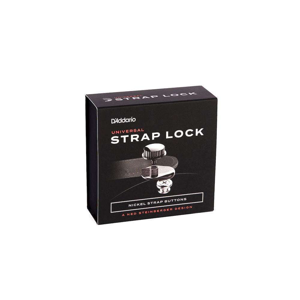 D'Addario Universal Straplock System - Nickel