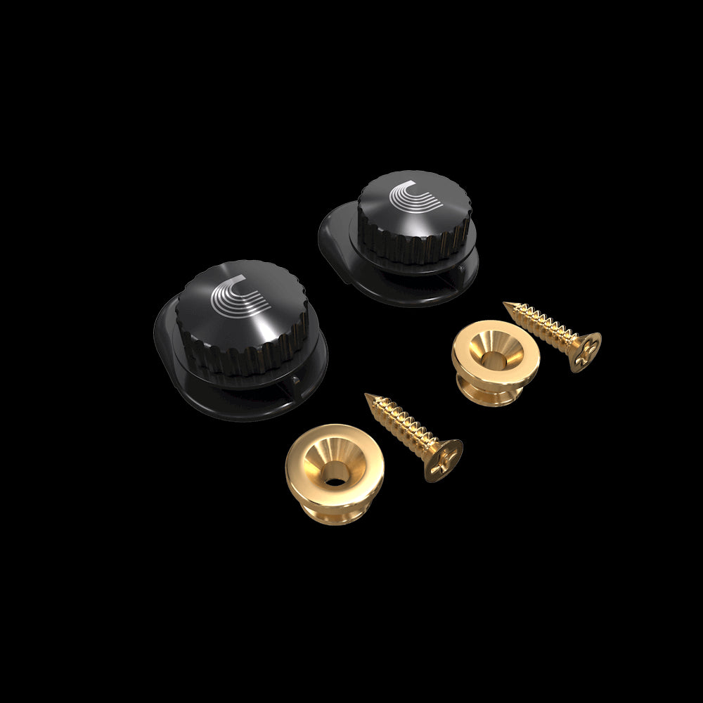 D'Addario Universal Straplock System - Gold