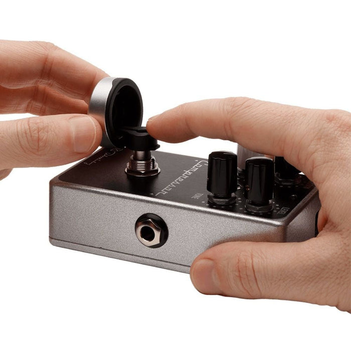 D'Addario XPND Footswitch Toppers Silver - 2 Pack