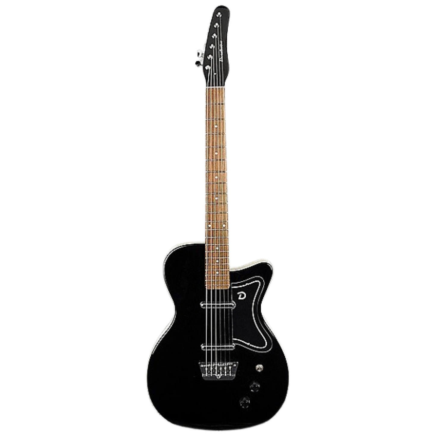 Danelectro '56 Baritone Dolphin Electric Guitar - Black
