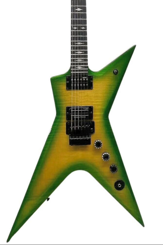 Dean Stealth Floyd FM w/Case - Dime Slime