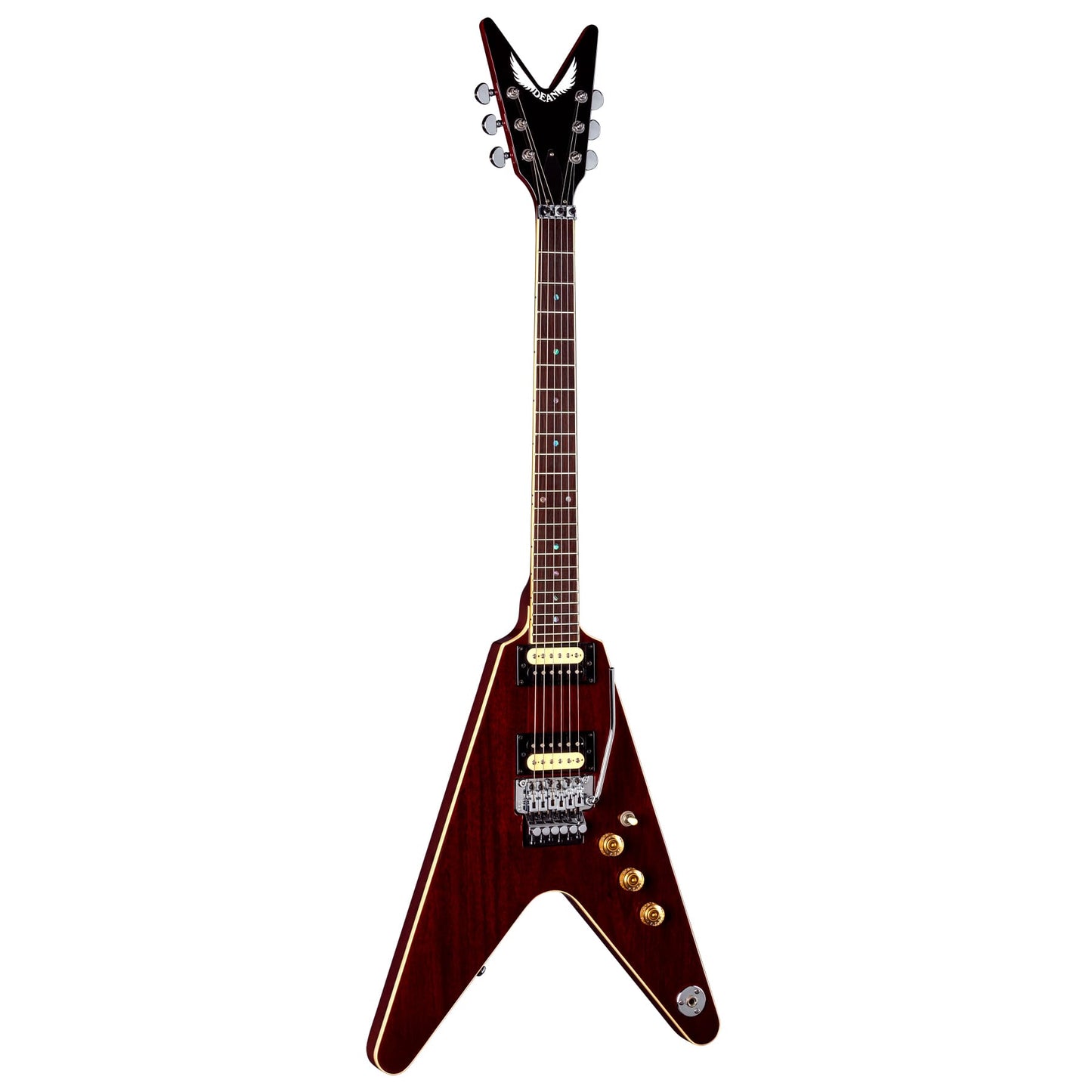 Dean V79 Floyd Electric Guitar Trans Cherry