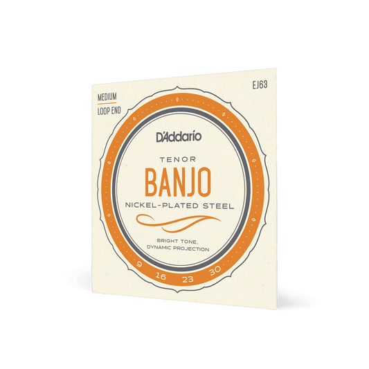 D'Addario EJ63 Tenor Banjo Strings 9-30