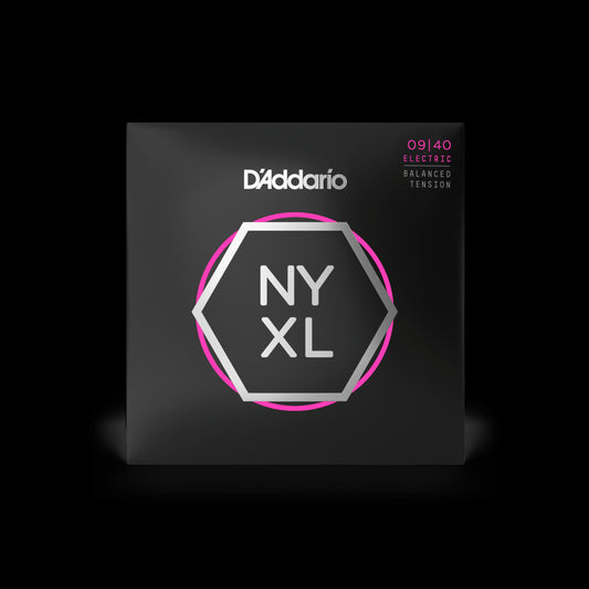 D'Addario Electric NYXL Nickel Wound 09-40 Balanced Tension