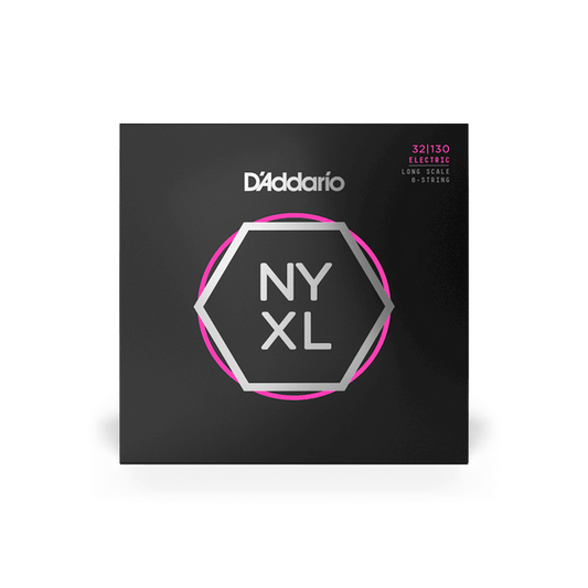 D'Addario Bass NYXL32130 - 32-130 - Long Scale - 6-String