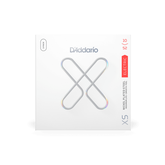 D’Addario 3-Pack XS Coated Electric Guitar Strings 10-52