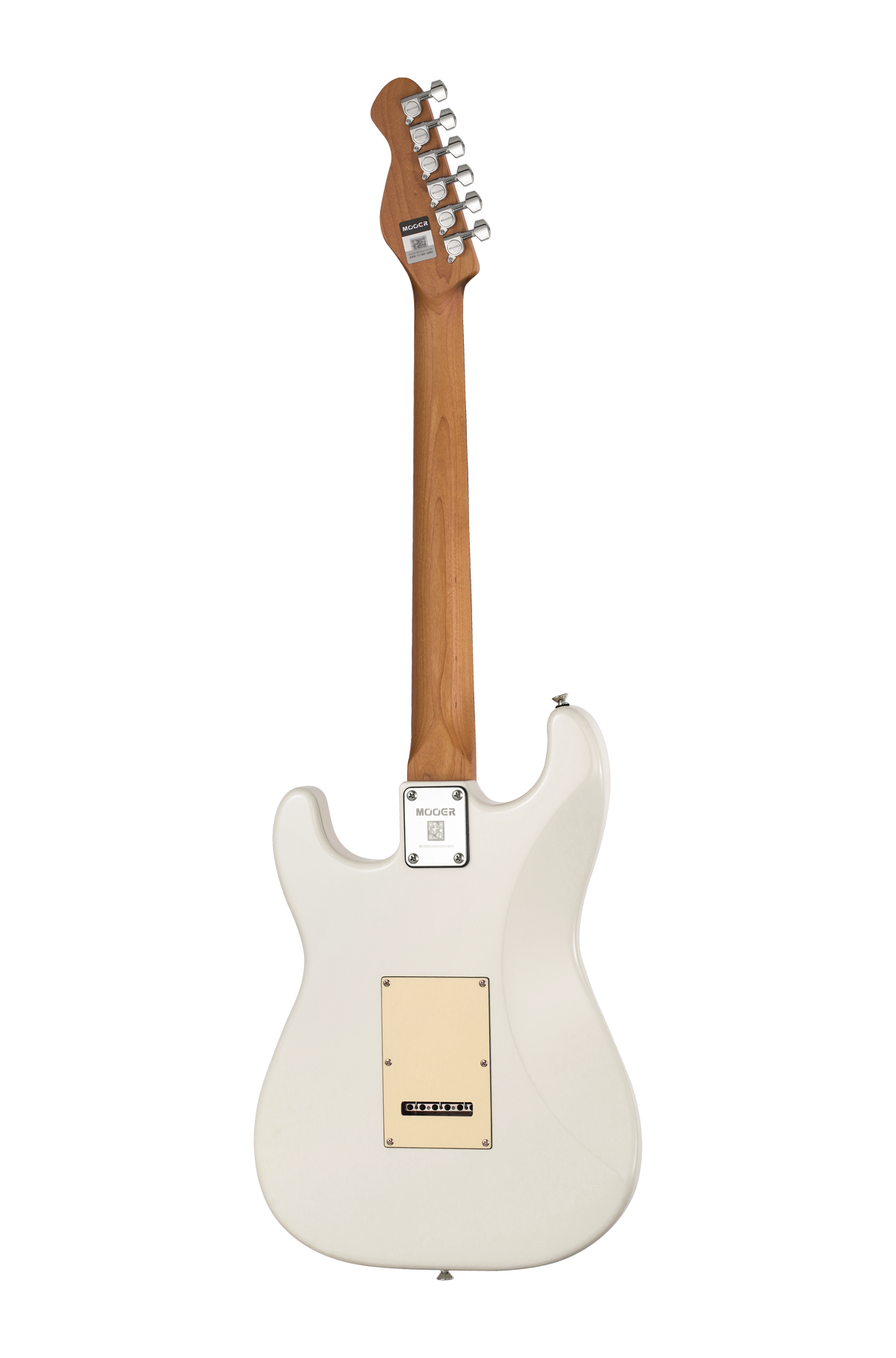 Mooer MSC10 ST Pro Electric Guitar w/Gigbag - Vintage White
