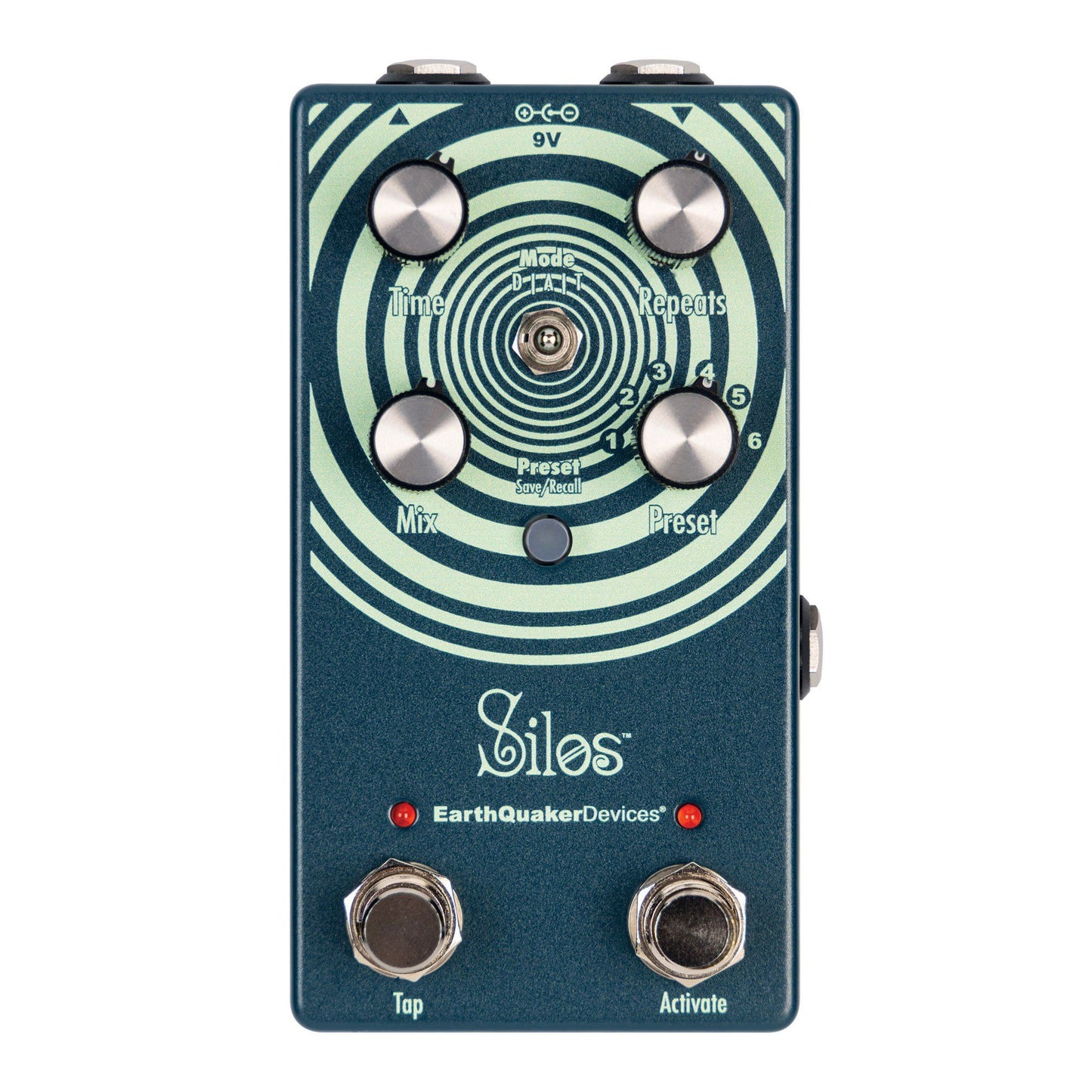 Earthquaker Silos Multi-Generational Time Reflection Device - Three Mode Delay Pedal