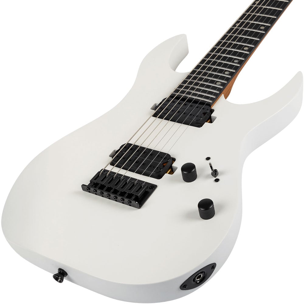 Spira S-407 7-String Electric Guitar - Satin White