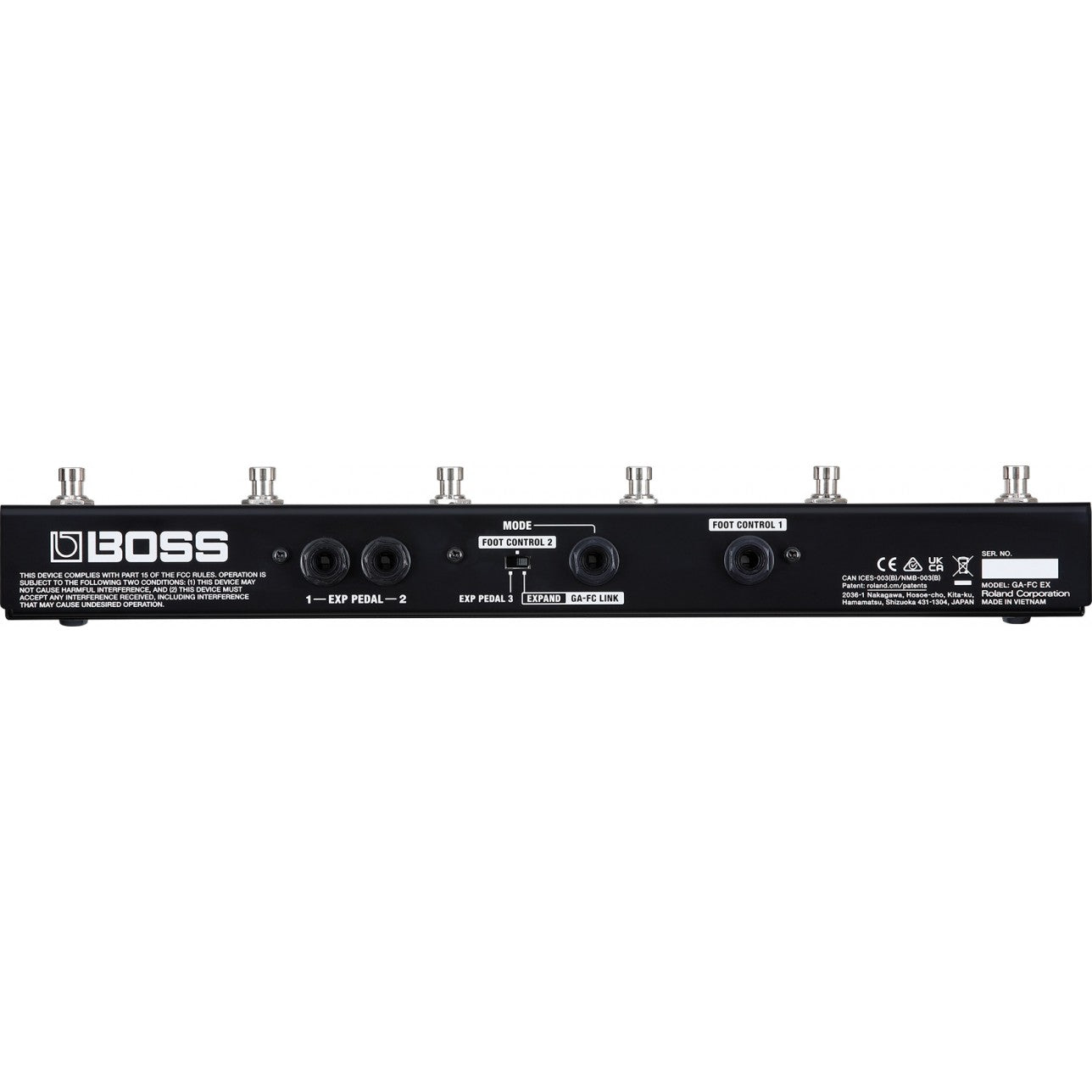 Boss GAFCEX Foot Controller for Boss Amps