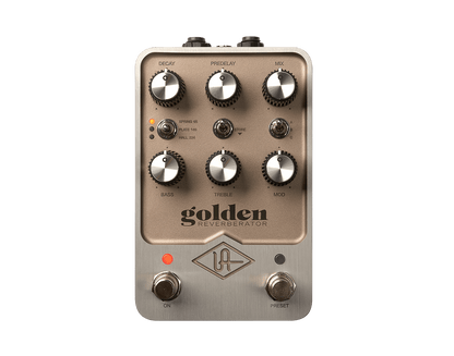 Universal Audio UAFX Golden Reverberator Reverb Pedal