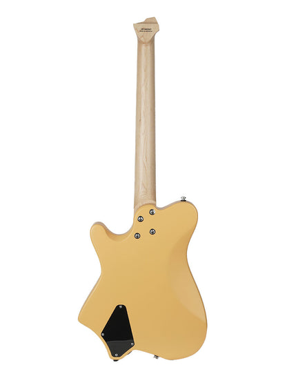 HILS HNT1 Headless Electric Guitar - Butterscotch