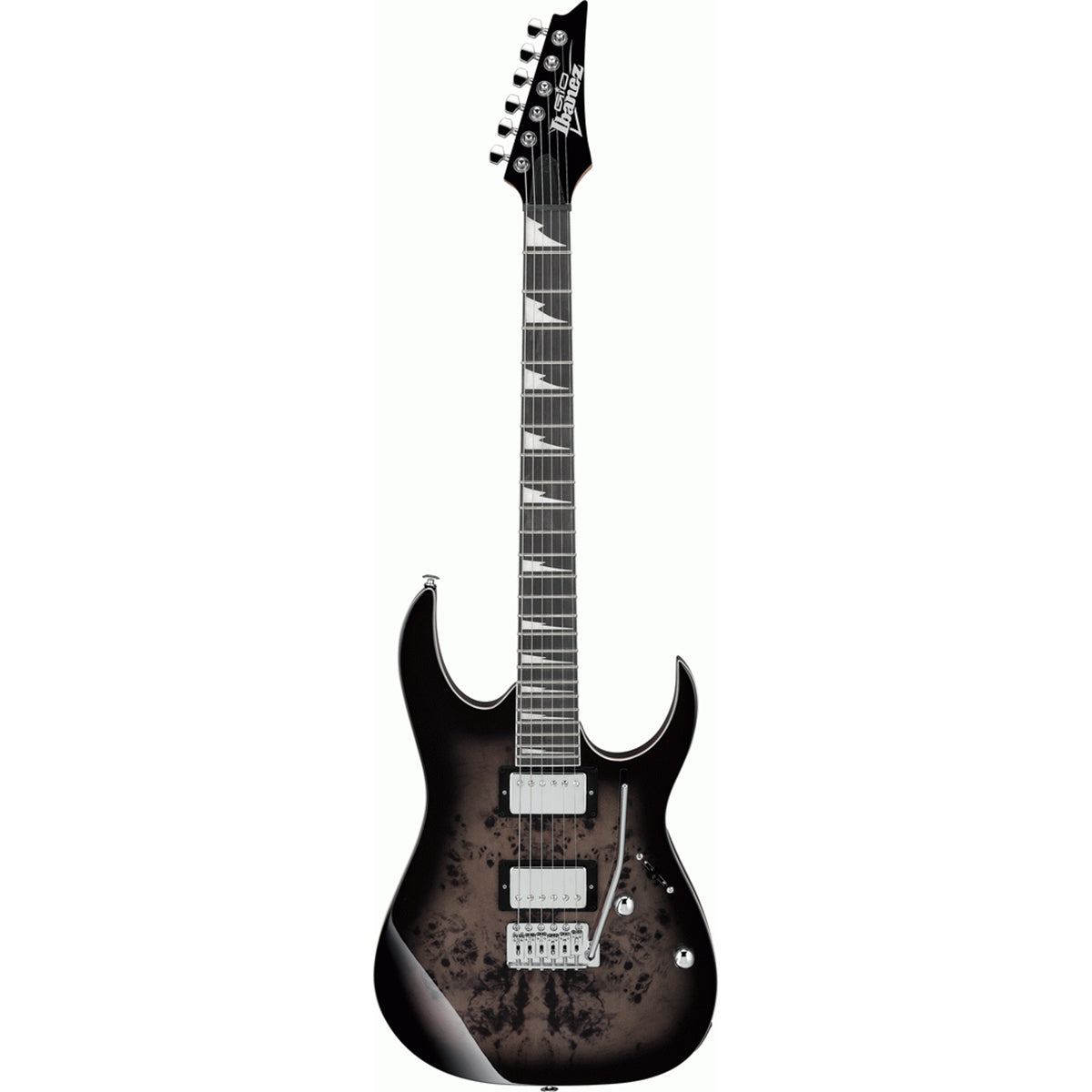 Ibanez Gio RG220PA1 Electric Guitar - Transparent Brown Black burst