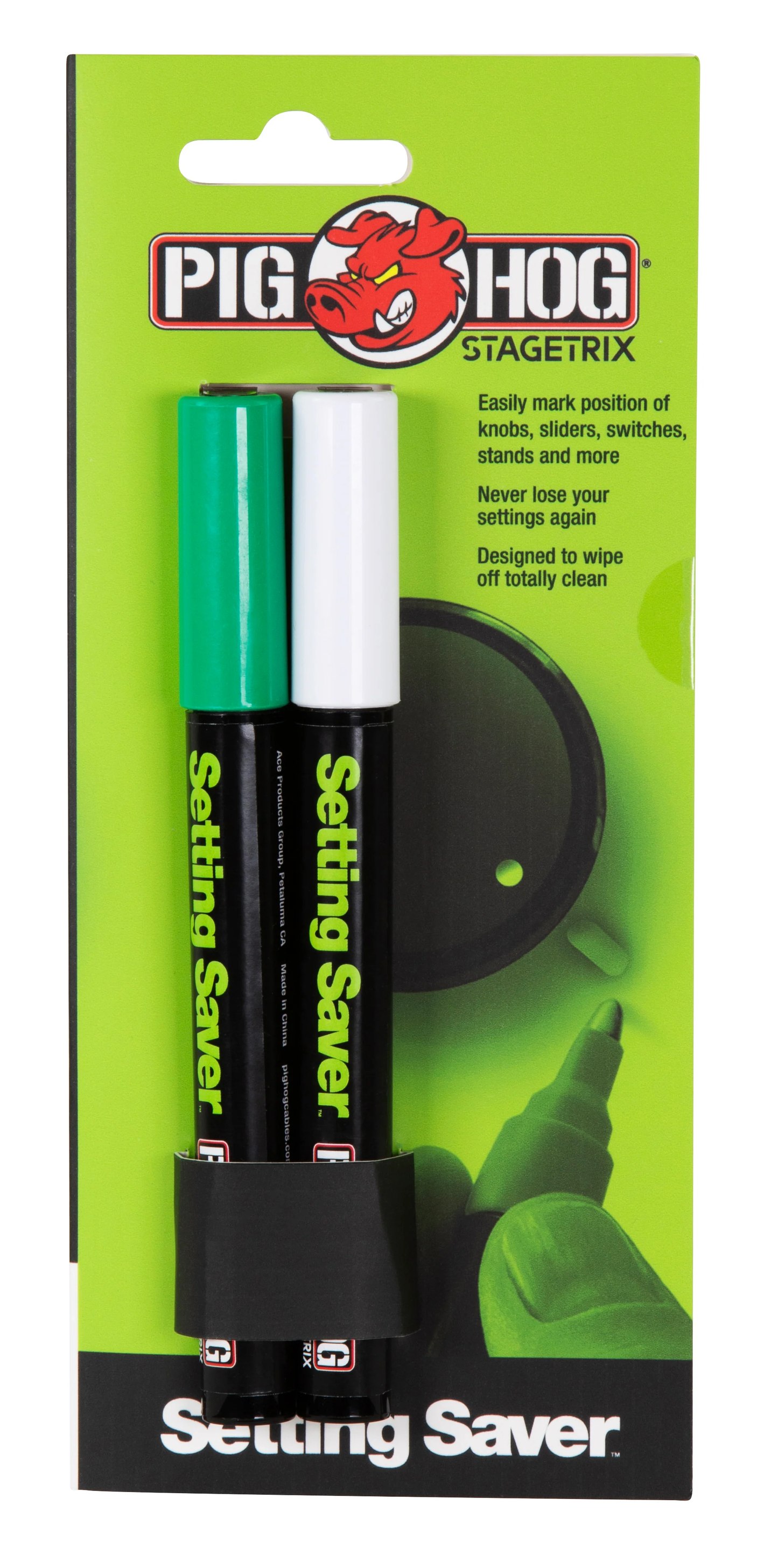StageTrix Settings Saver Chalk Marker - 2 Pack