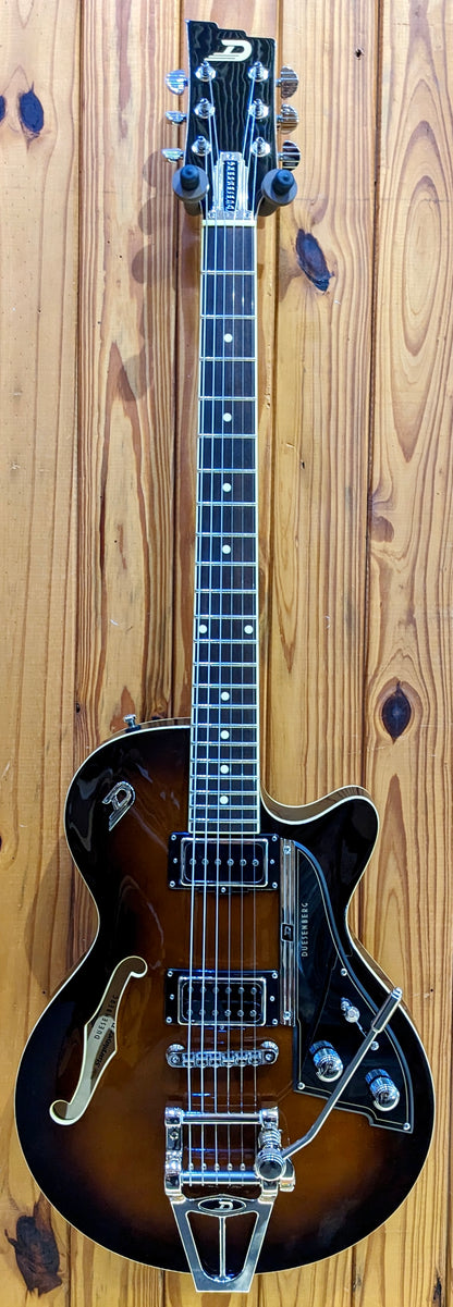 Duesenberg Starplayer TV - Vintage Burst w/ Form Fit Case