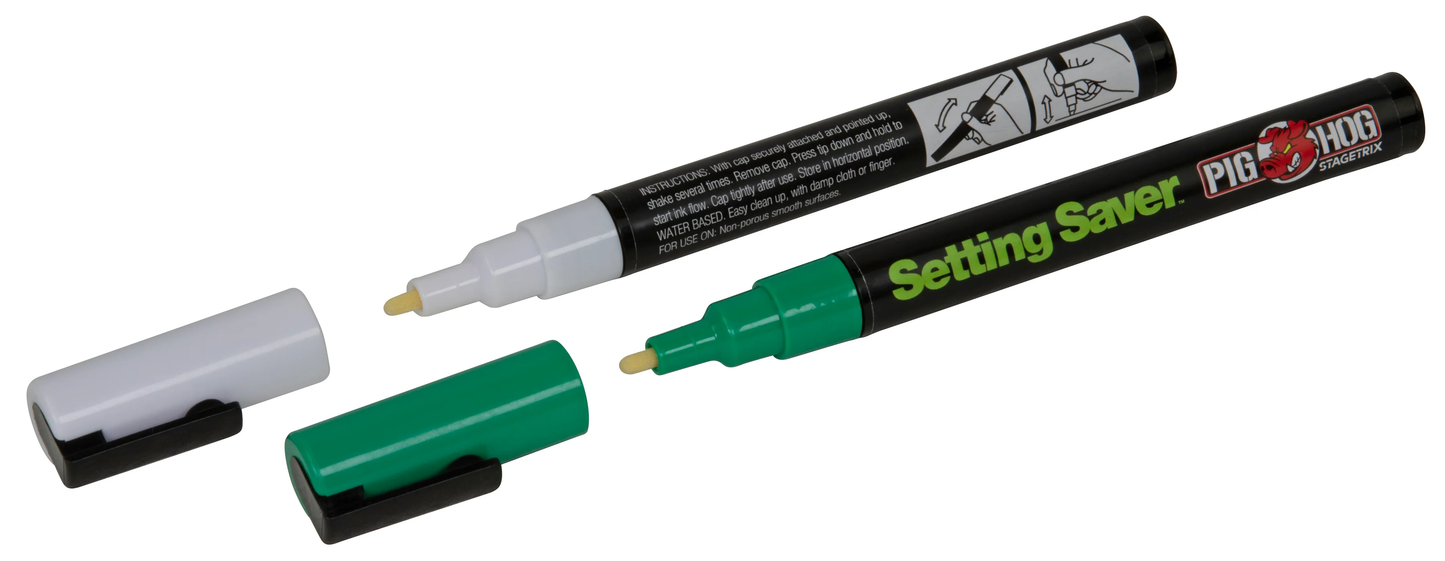 StageTrix Settings Saver Chalk Marker - 2 Pack
