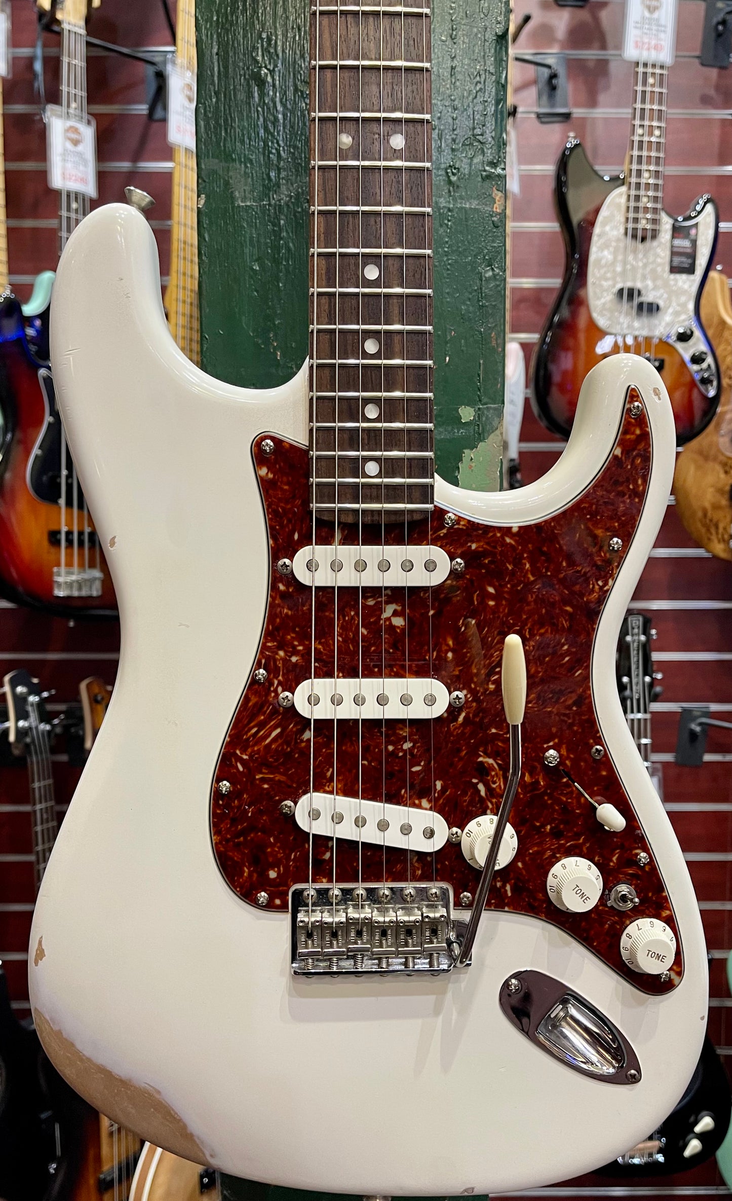 Fender Stratocaster USA Partscaster Olympic White Pre Loved