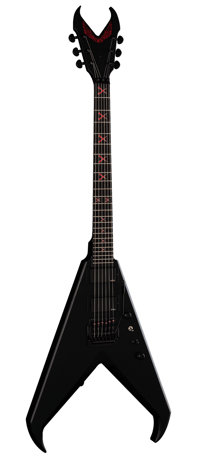Dean Kerry King V Electric Guitar - Black Satin
