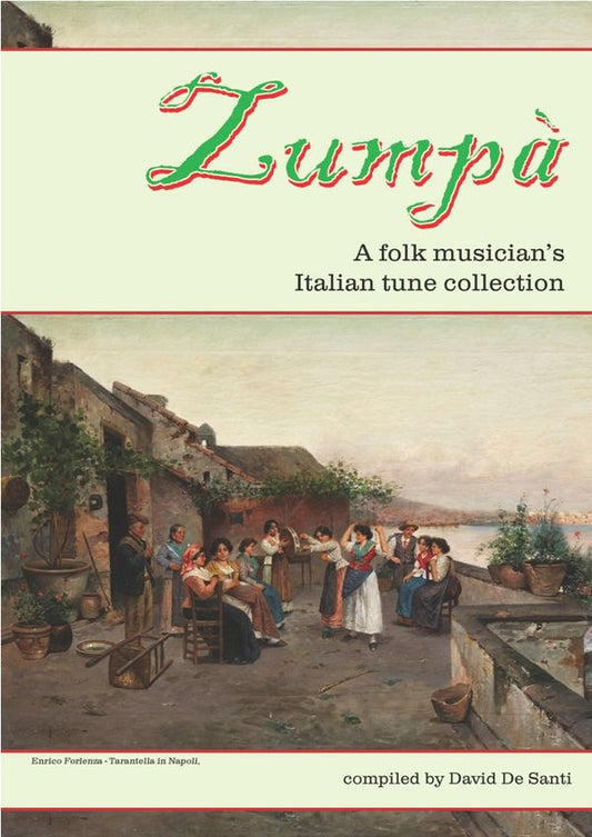 Zumpa Italian Sheet Music Book - David De Santi