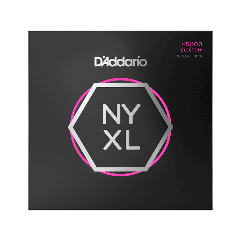 D'Addario NYXL Nickel Wound Bass Strings - Super Long Scale - 45-100