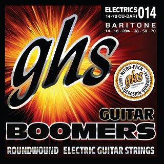 GHS Baritone Electric Guitar Strings - .14 - .70